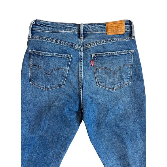 Levi’s Distressed Straight Leg Jeans, Size 28 - Picture 5 of 6